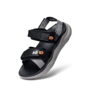 Sandal Helio Teen Nam Màu Đen